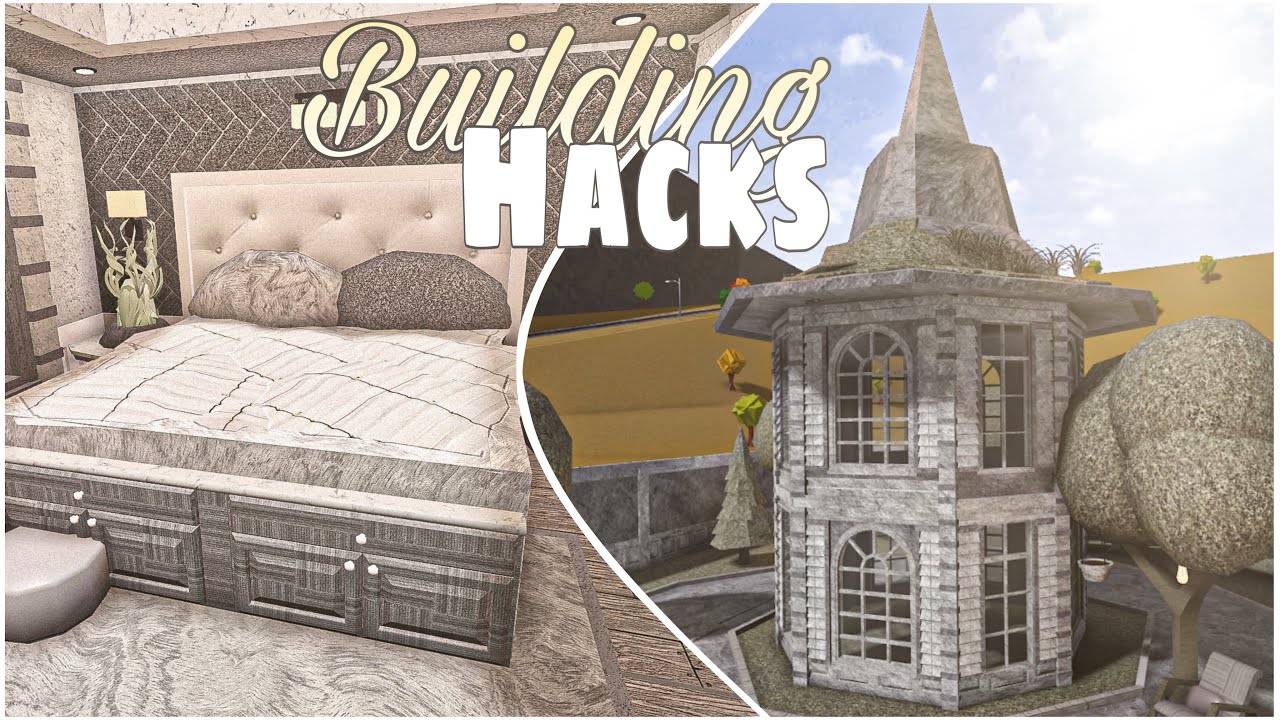 20 NEW Bloxburg Building HACKS! *Halloween UPDATE* (Roblox