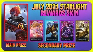 JULY 2021 CHOOSE YOUR STARLIGHT SKIN REWARDS UPDATE | MLBB