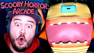 THE BEST SCOOBY DOO HORROR GAME IS BACK WITH A NEW UPDATE!! | Scooby Horror: Arcade (Part 4)