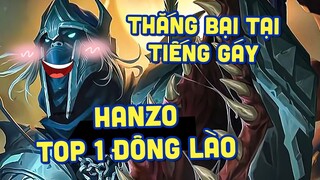 MLBB | HANZO TOP 1 ĐÔNG LÀO: THẮNG BẠI TẠI TIẾNG GÁY! GAMEPLAY SIÊU KINH ĐIỂN!! | Tốp Mỡ Gaming