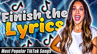 Can you Finish the Lyrics of these Popular TikTok songs in 2022?