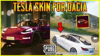 New Tesla Car in Pubg Mobile - Pubg Mobile x Tesla Gameplay | Xuyen Do