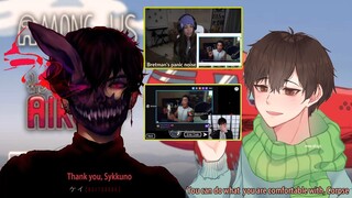 SYKKUNO ENCOURAGING CORPSE | RAE AND SYKKUNO REACTION ON BRETMAN SPILLING HIS ALCOHOL