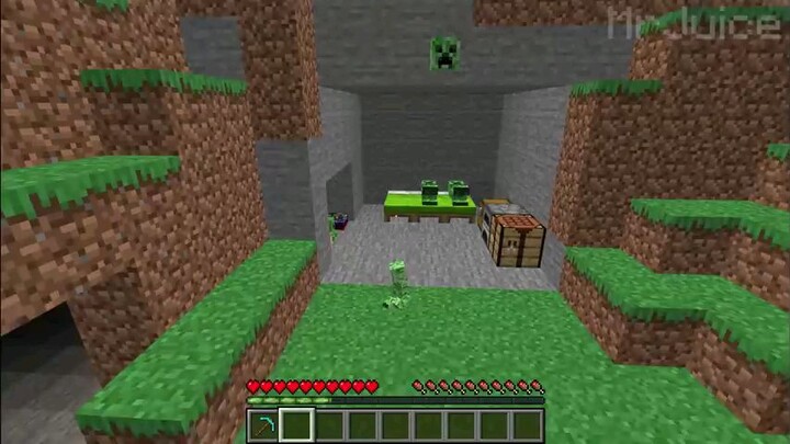 Minecraft Creeper's life