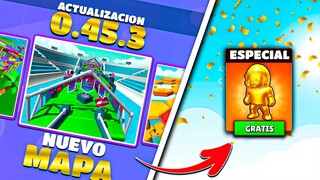 😱🔥COMO JUGAR EN EL NUEVO MAPA y TENER SKINS DE STUMBLE GUYS de LA NFL 0.45.3...¿Cuándo Sale???😱