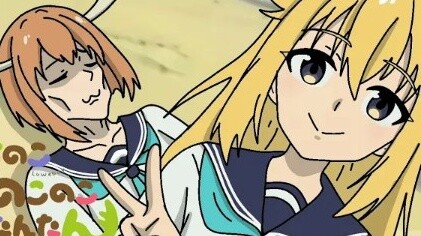 [OP tulisan tangan] しかのこのこのここしたんたん/Ka Naoko Noko sedang mengincar harimau