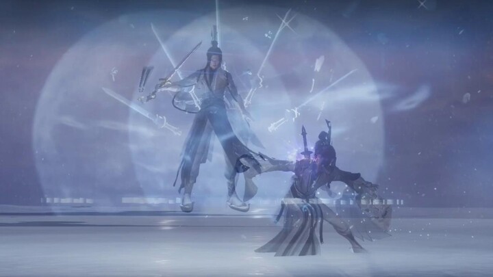 [GMV]Ice dancing of two characters with swords|<JX Online 3>