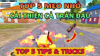 TOP 5 Mẹo Vặt Cải Thiện Xử Lí Trong BGMI/PUBG MOBILE | Tip & Trick | Bong Bong TV #9