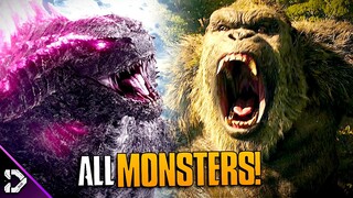 ALL MONSTERVERSE TITANS COLLECTION (Skull Island, GvK, GxK LORE)