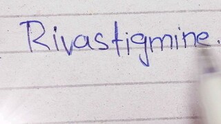 Rivastigmine