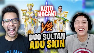 AKHINYA MABAR BERSAMA MUHABENO ADU SKIN SULTAN! AUTO KOCAK ! - PUBG MOBILE