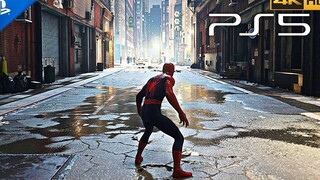 (PS5) SPIDER MAN น่าทึ่งมากบน PS5 การเล่นเกมกราฟิกที่สมจริงสูงเป็นพิเศษ 4K HDR