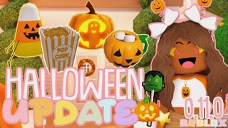 NEW Bloxburg HALLOWEEN UPDATE! *CANDY CORN INFLATABLE, PUMPKIN MUG, CAKE POPS & More* Roblox
