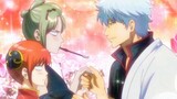 Gintama - Kagura blushed when faced with Gintoki's "confession"