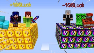 แกล้งพี่เอกใน Lucky Block โดยเปลี่ยนเกราะให้เป็นLucky Block -100!! ตายแน่ๆ - Min