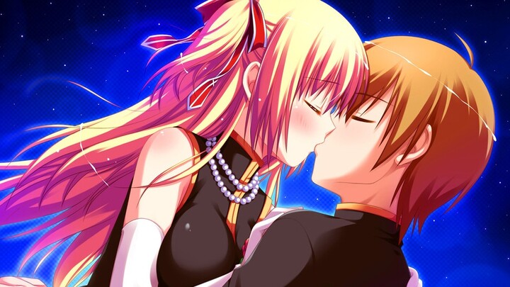 【AMV/Love/Kiss in progress】Large kiss high-energy scene!