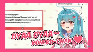 oyaa oyaa~ koneko-chan❤️