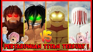 RUSUH!! PERTARUNGAN SENGIT PARA TITAN!! SIAPA MENANG?? Feat @MOOMOO Roblox Indonesia