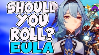 SHOULD YOU ROLL ON EULA OR NO? *spoilers, I'm not* ☄️ Genshin Impact (reupload)