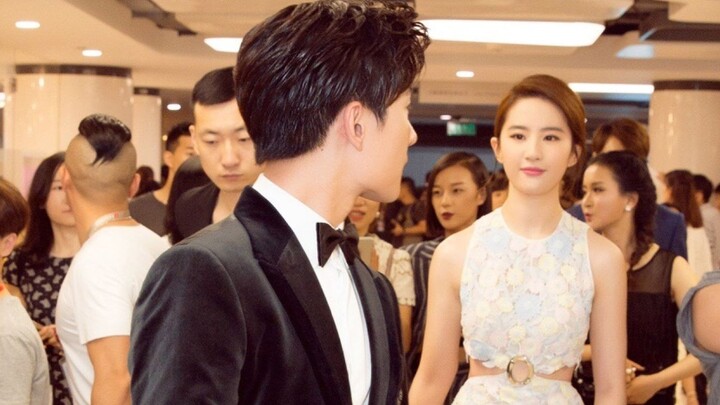 [Yang Yang dan Liu Yifei] Saat aku bertemu denganmu, semua bintang jatuh di kepalaku (Menurutku kamu