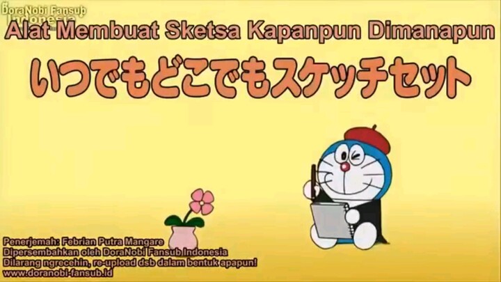 Doraemon - Alat Membuat Sketsa Kapanpun Dimanapun (Sub Indo)