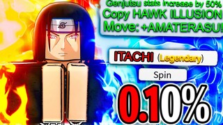 I Unlocked ITACHI'S 0.1% Mangekyo Sharingan - Roblox