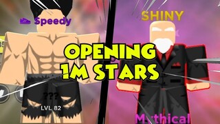 OPENING 1M STARS IN CHIMERA MAP ANIME FIGHTER SIMULATOR!