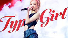 ROSÉ bidikan langsung gadis Typa 230703 Hyde Park Music Festival RÉCORD