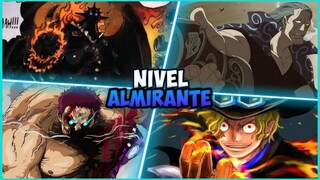 Personajes que podrían PELEAR CONTRA un ALMIRANTE | One Piece 2021