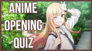 GUESS THE ANIME OPENING QUIZ | 30 EASY ANIME OPENINGS