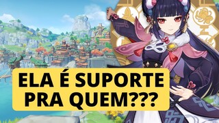 Yunjin é uma SUPORTE MAIS LIMITADA? - Genshin Impact