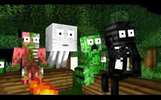 Học viện quái vật Tập 1840丨Thử thách kinh dị Halloween 2022 đáng sợ丨Hoạt hình Minecraft