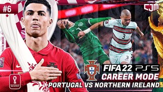 FIFA 22 Portugal Career Mode | Pertandingan Perdana Fase Grup Piala Dunia 2022 Qatar #6