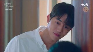 NAM JOOHYUK RESPONDS TO KIM TAERI'S CONFESSION IN TWENTY FIVE TWENTY ONE EP 9