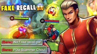 CHOU FAKE RECALL COMBO STILL WORK! CHOU SCAM MOVE? | MLBB