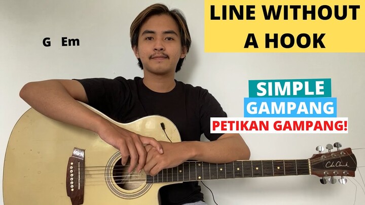 TUTORIAL PETIKAN (Line Without A Hook - Ricky Montgomery) (Tutorial Gitar) CHORD SIMPLE GAMPANG!