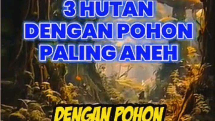 3 pohon teraneh di dunia indonesia termasuk!!seputat dunia