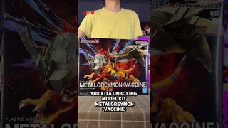 Yuk Kita Unboxing Model Kit MetalGreymon(Vaccine)! #digimon #modelkit #figure