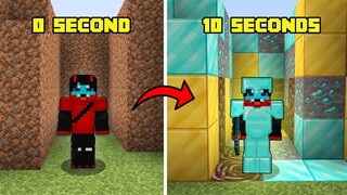 Minecraft, but the WORLD CHANGES every 10 seconds!