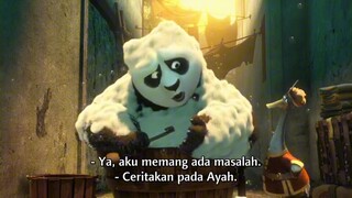 Panda Mandi Bersama Main Karakter