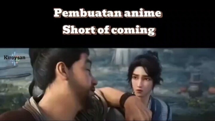 Pembuatan anime sword of coming