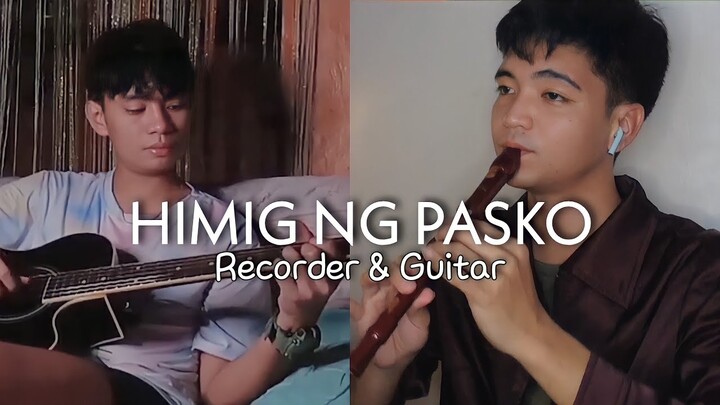 HIMIG NG PASKO - Recorder Cover by Lian ft. RJay Valerio
