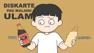 DISKARTE PAG WALANG ULAM | Pinoy Animation