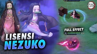 Resmi! Nezuko Kamado Rilis Hasil Collab AOV x Nezuko Kimetsu no Yaiba Demon Slayer 🌸 Arena of Valor