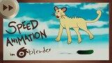 Animating 2D Persian in Blender | TIMELAPSE