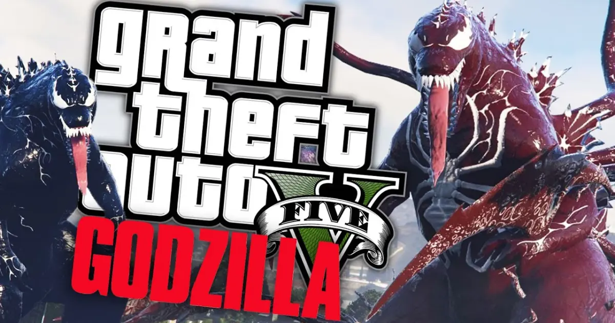 Venom Godzilla!! | Gta 5 Mod (Bahasa Indonesia) - Bilibili