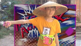 【Kamen Rider】Siswa sekolah dasar menampilkan konten plot King of Time