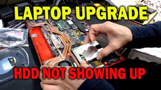 HOW TO UPGRADE LAPTOP  STEP BY STEP | HDD NOT SHOWING UP  MSI GP63 Leopard 8RE