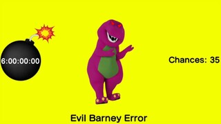 Evil Barney Error Phone Edition