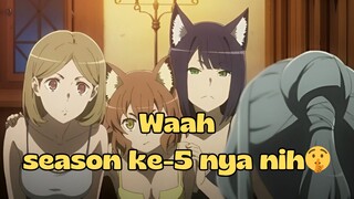 🔥 Dungeon 🔥 Romansa 🔥 Perang 🔥: DanMachi S5 Siap Bikin Baper & Deg-degan! 😍⚔️